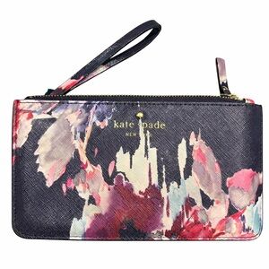 Kate‎ Spade Floral Wristlet Clutch - Multicolor- NWOT